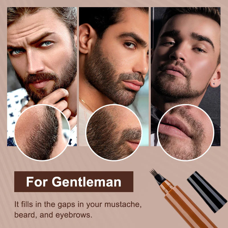 🎁Buy 1 Get 1 Free🔥Waterproof Four-tip Beard and Eyebrow Pen✨ - Image 6