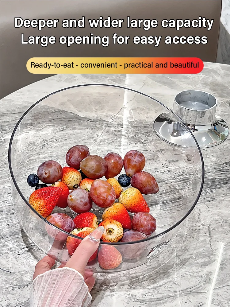 š„New Year Saleš„Light Luxury Tall Fruit Plate - Image 4
