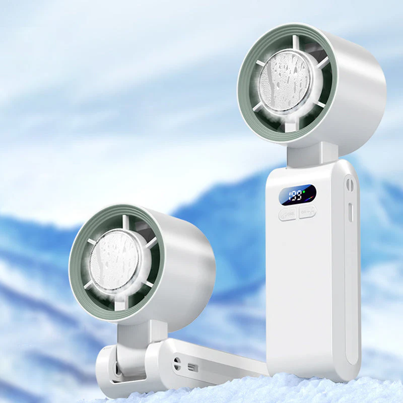🌬️40% OFF!🧊Handheld Portable Fan with Ice Cooler - Image 9