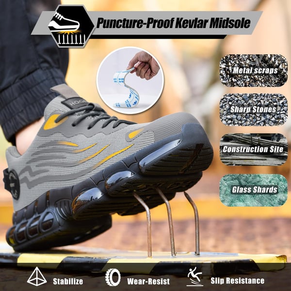 Knob Anti-Smash Anti-Slip Safety Sneakers - Image 8