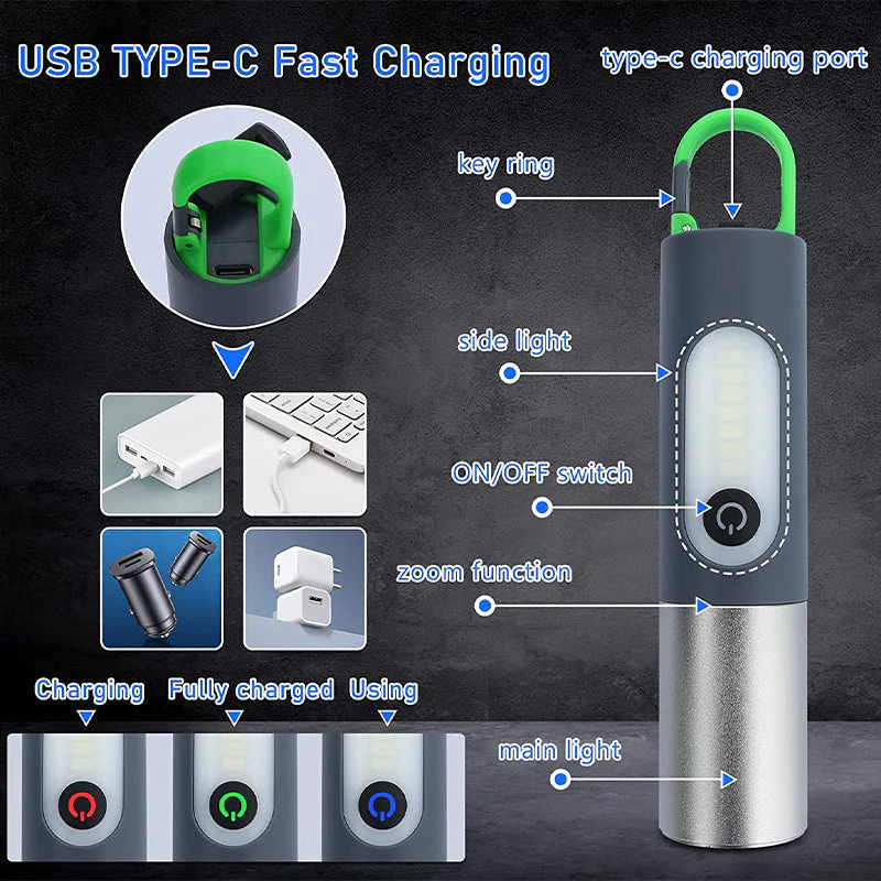 🎁Hot Sale 49% OFF⏳LED Rechargeable Flashlights - Image 4
