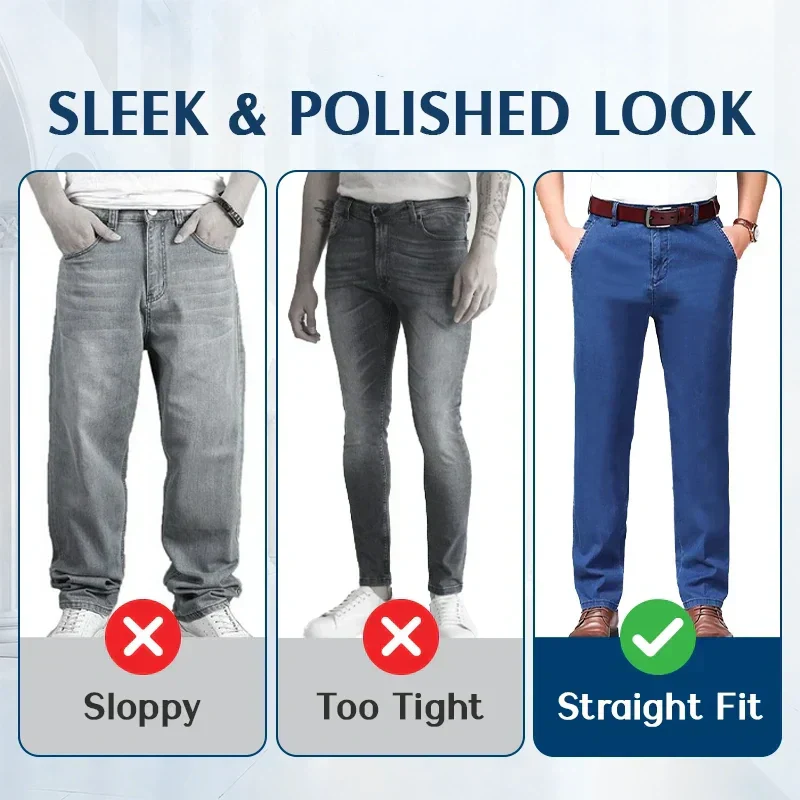 🔥Men's Slim Fit Hip Lifting Jeans🍑 - Image 4