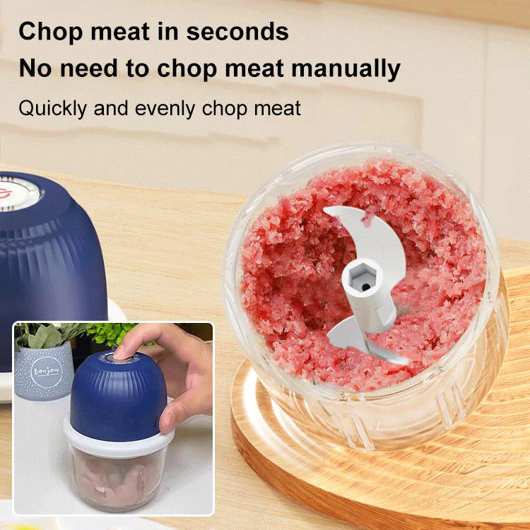 Wireless Mini Electric Food Processor - Image 2