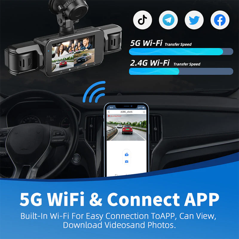 🔥New Arrival 2025🔥4-Channel HD Dash Cam with Night Vision - Image 4