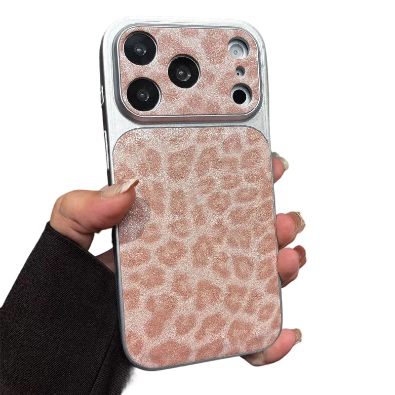 Frosted Leopard Print Shockproof Phone Case - Image 11