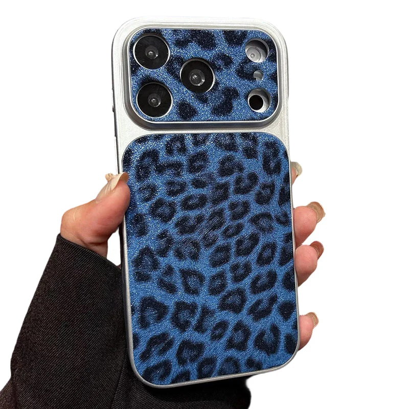 Frosted Leopard Print Shockproof Phone Case - Image 9