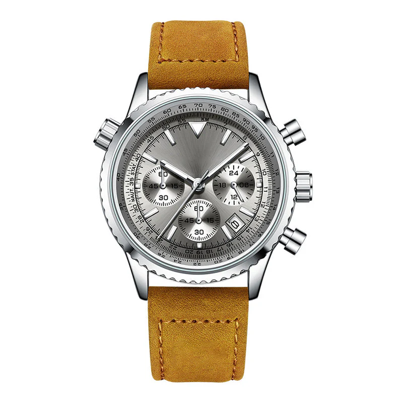 🔥(Best seller) Men's Multifunction Chronograph Waterproof Date Analog Quartz Watch - Image 13