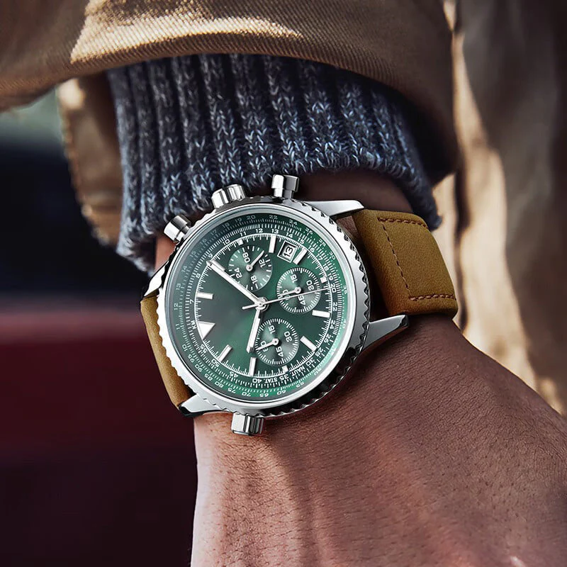 🔥(Best seller) Men's Multifunction Chronograph Waterproof Date Analog Quartz Watch - Image 4
