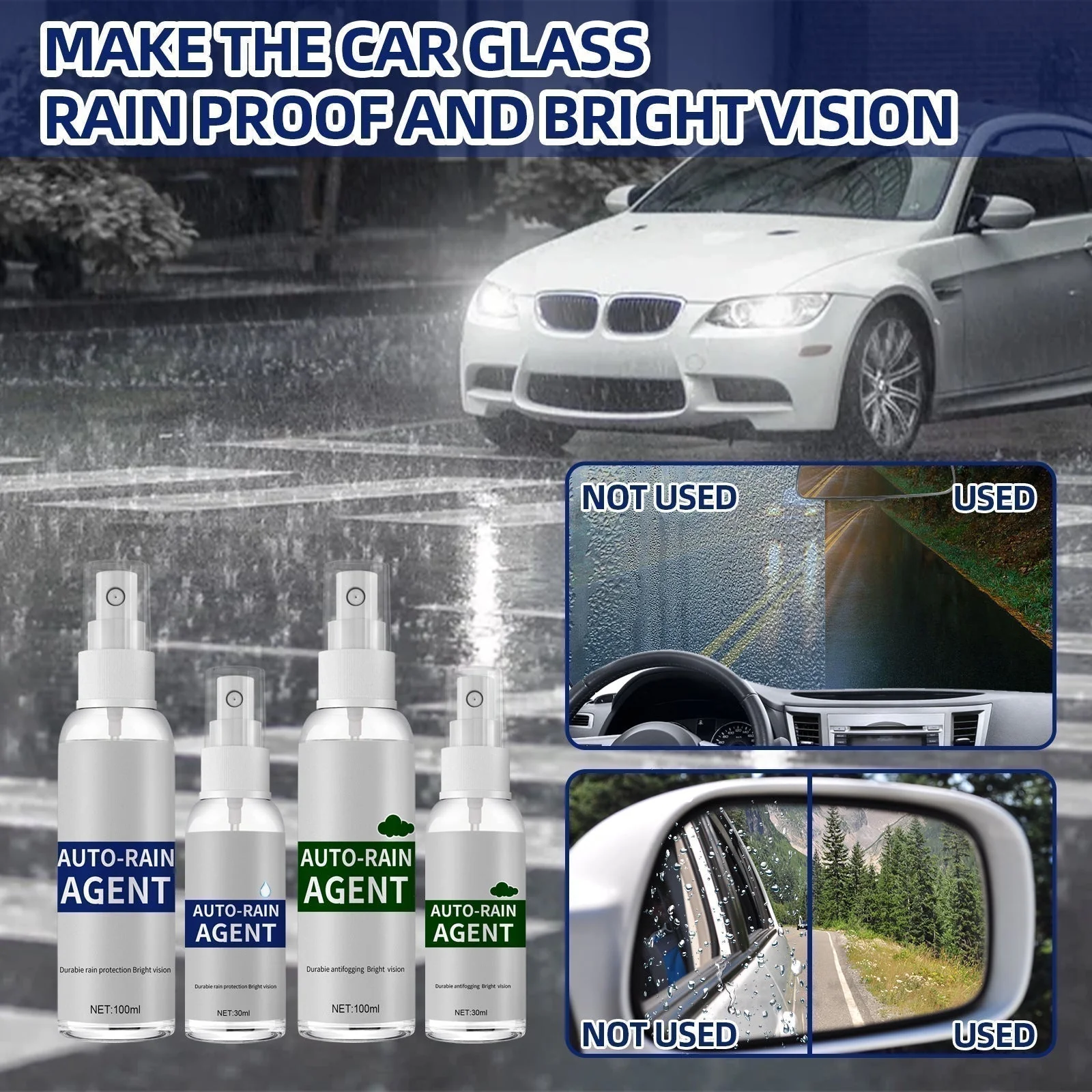 🎁Hot Sale 49% OFF⏳Car Glass Anti-fog Rainproof Agent - Image 4