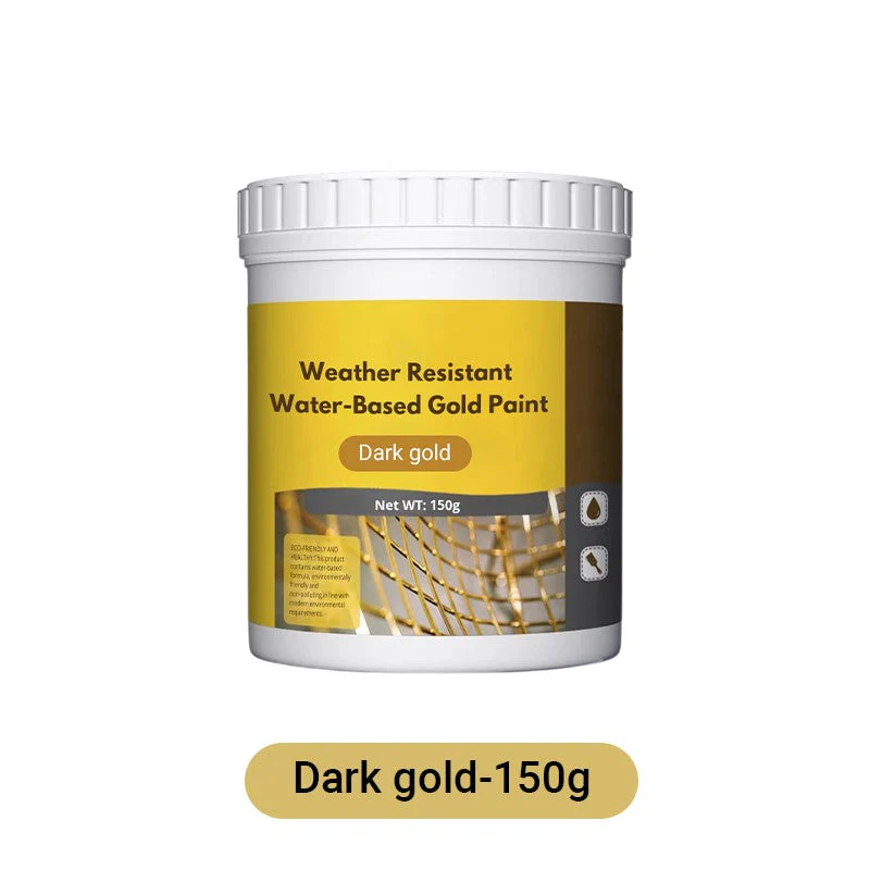 Weather Resistant Water-based Gold Paint - Image 9