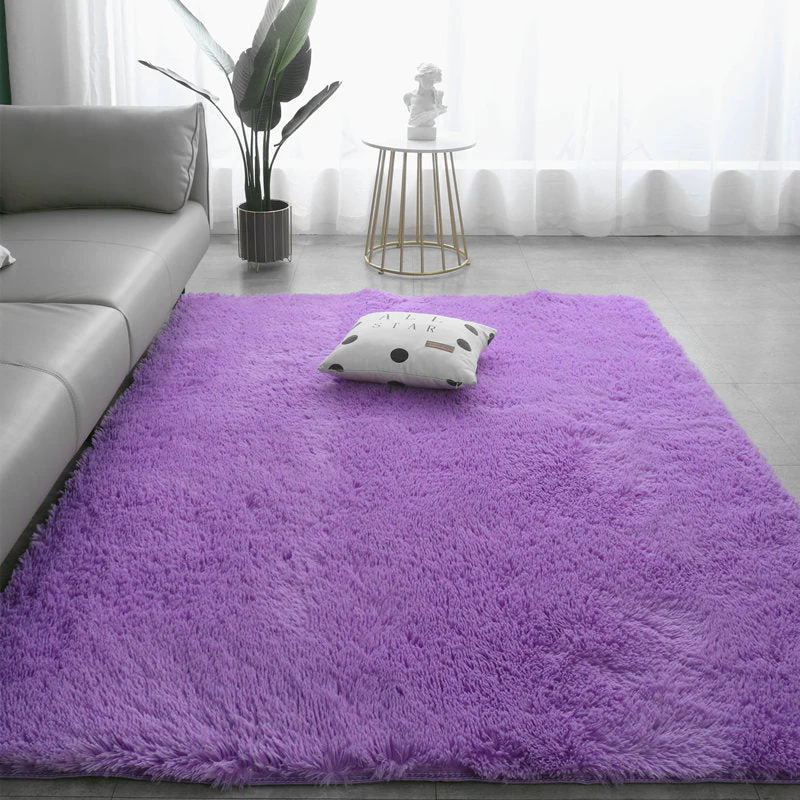 Gradient Color Plush Floor Mat - Image 5