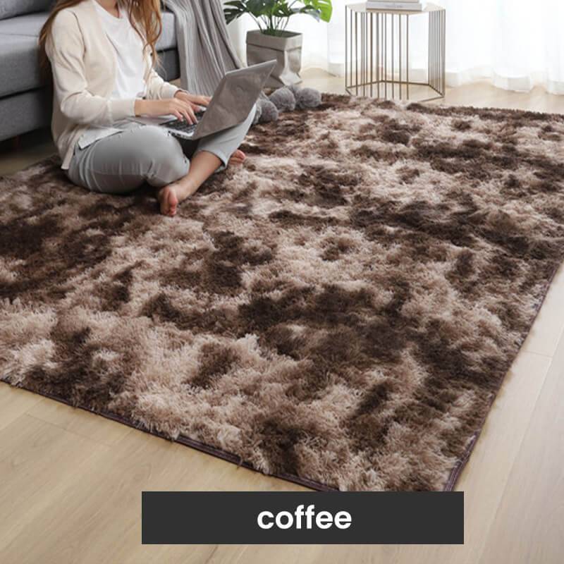 Gradient Color Plush Floor Mat - Image 9