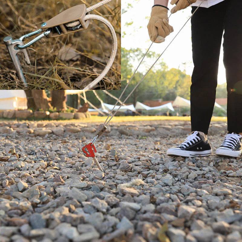 🪢Portable Adjustable Fix Camping Rope🌳 - Image 4