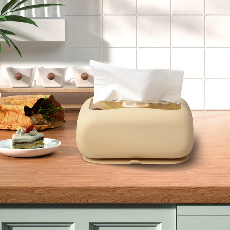 Household Silicone Suction Cup Tissue Box - Image 6