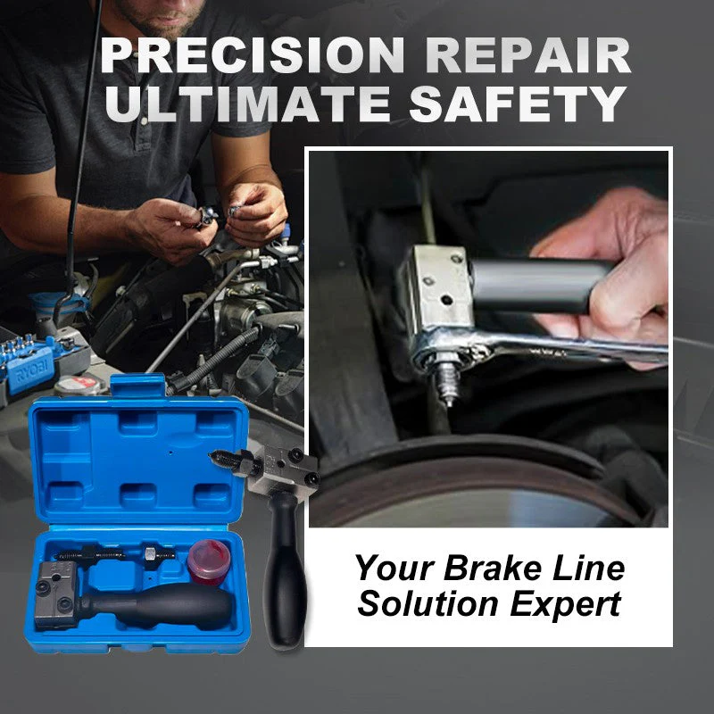 🔧 56% OFF NOW ! ⚡ Universal Automotive Brake Pipe Flaring Tool Kit – Professional Grade, Easy to Use & Durable Construction 🚗 - Image 2