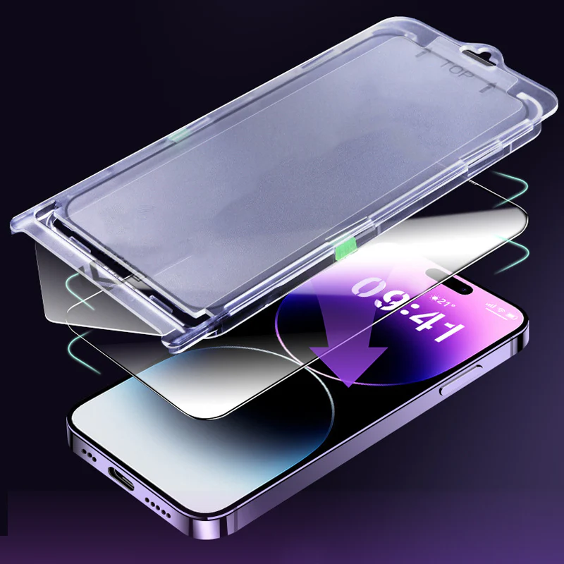 📱HD Screen Protector for iPhone Series - Auto-Dust Removal Installation✨ - Image 2