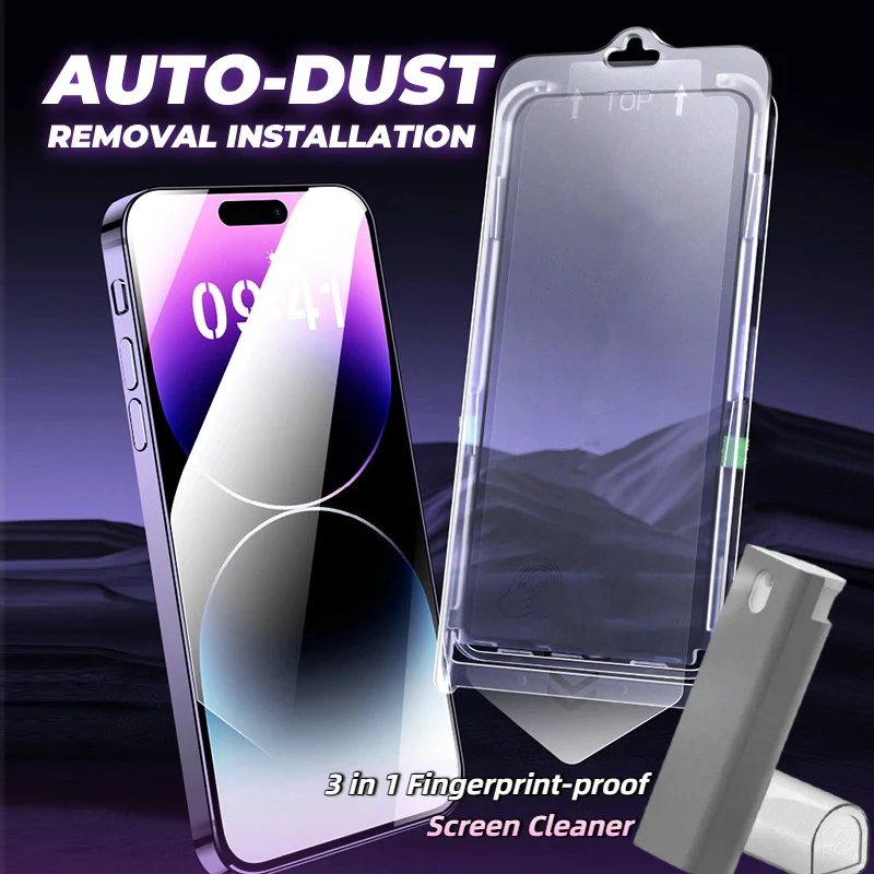 📱HD Screen Protector for iPhone Series - Auto-Dust Removal Installation✨ - Image 9