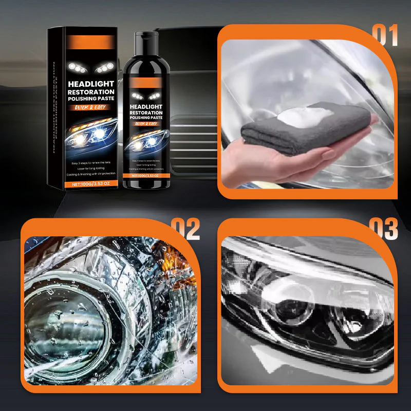 🔥New Hot Selling❤️🔥 Headlight Stain Remover & Polishing Paste - Image 2
