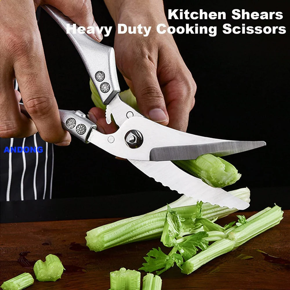 (🎅 HOT SALE NOW-48% OFF) -Heavy Duty Stainless Steel Bone-Cut Scissors - Image 3