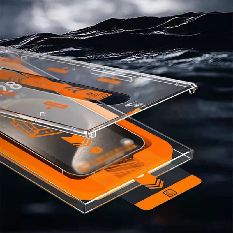 HD Clear & Private Screen Protector Set for iPhone - Image 2