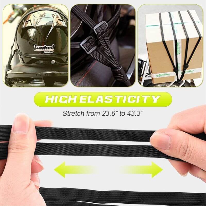 High Elasticity and Thick Luggage Fixation and Binding Rope - Image 2