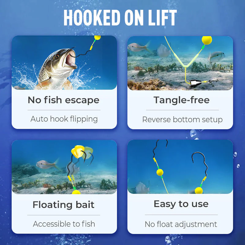 đ„đ„Buy 3 Get 2 Free đReverse Bottom Fishing Rig Hook - Image 2