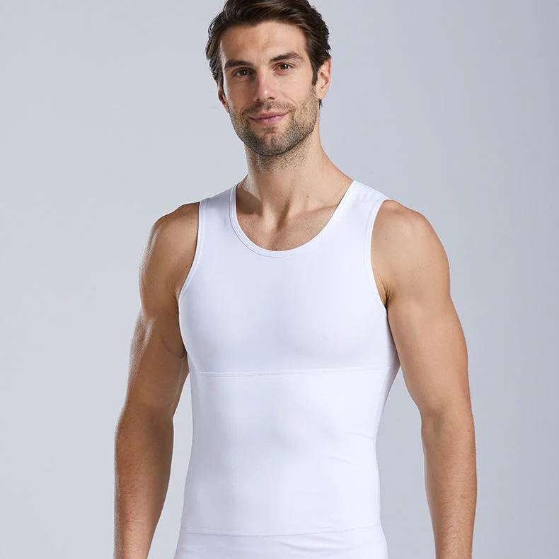 🌸💪Men's Slimming Tummy Control Chest Undershirt Shapewear!💪Buy 2 and get free shipping directly to get you in shape every day! - Image 15