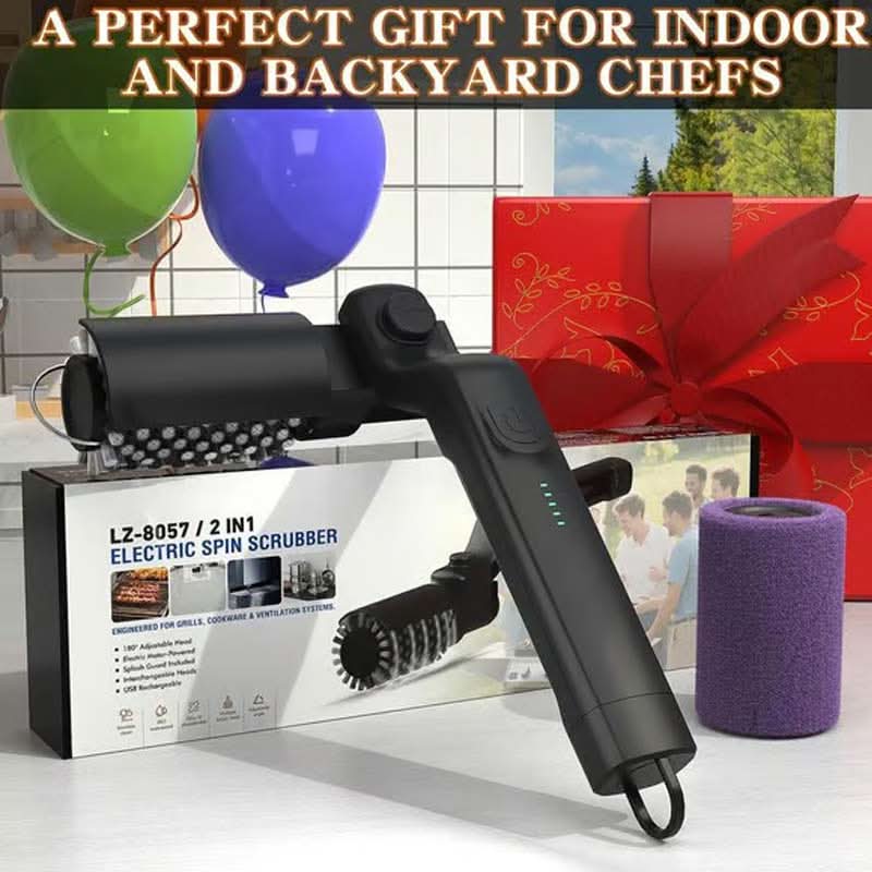 🔥50% OFF NOW! 🍖 Cordless Electric BBQ Brush Cleaner – Deep Cleaning, Long Handle & Rechargeable 🔋 - Image 7