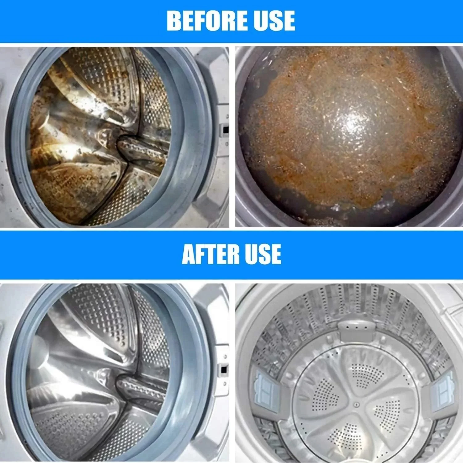 🧼 BUY 3 GET 5 FREE! ✨ Washing Machine Deep Cleaner Tablets – Eliminates 99% Germs, Removes Odors & Prevents Mold 🧽 - Image 3
