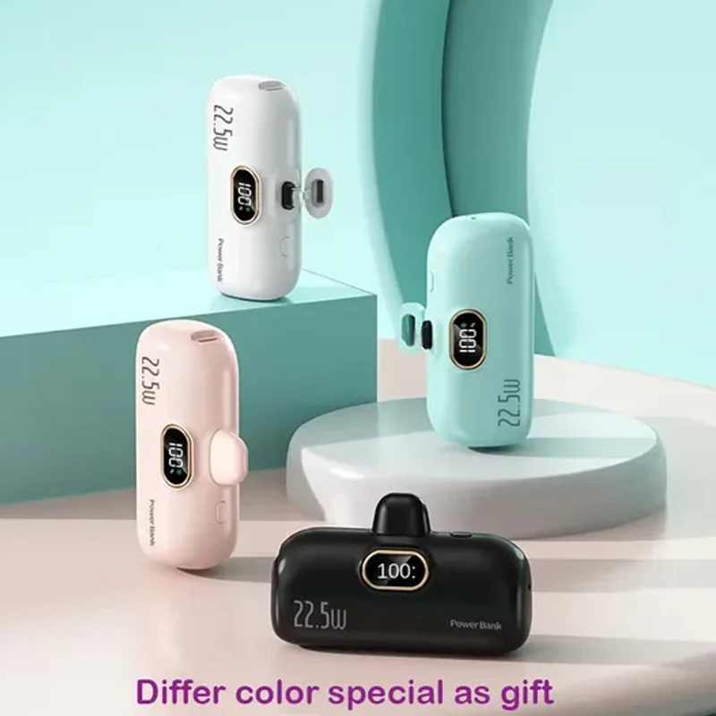 🔋 New Products Limited Time Offer ✨ 5000mAh Mini Portable Phone Power Bank - Image 2