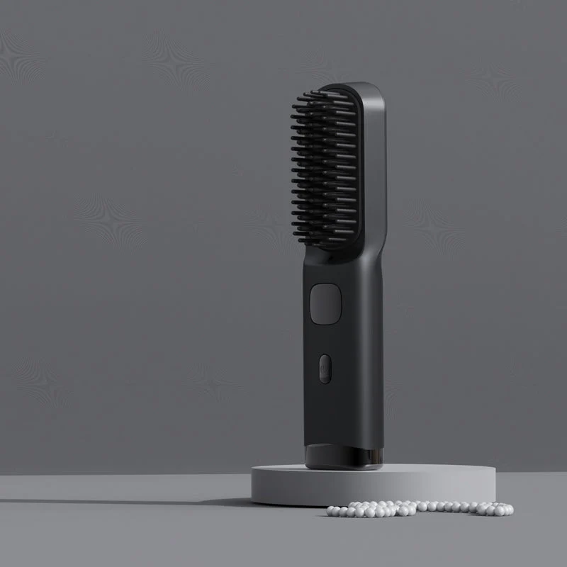 Portable Wireless Charging Hair Straightening Comb - Image 9