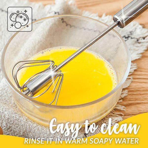 🌟🌟(HOT SALE ) Stainless Steel Semi-Automatic Whisk - Image 6