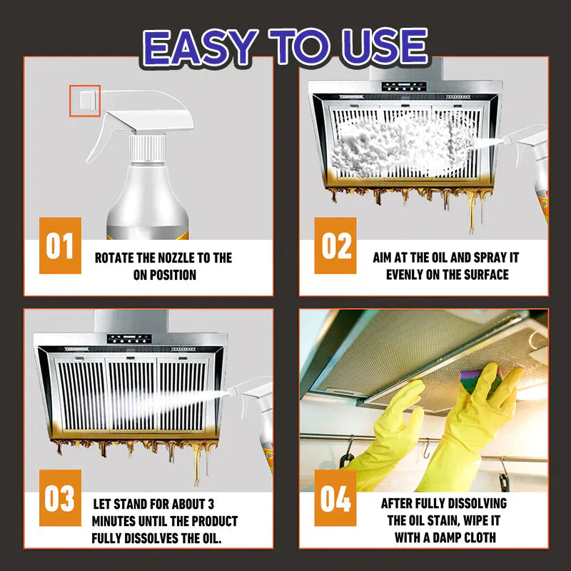 🔥2025 Kitchen Hot Sale 🔥Multifunctional Kitchen Foam Cleaner - Image 5