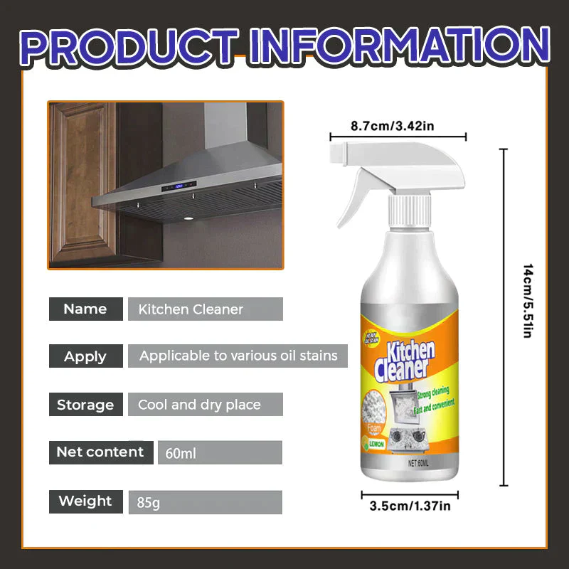 🔥2025 Kitchen Hot Sale 🔥Multifunctional Kitchen Foam Cleaner - Image 8