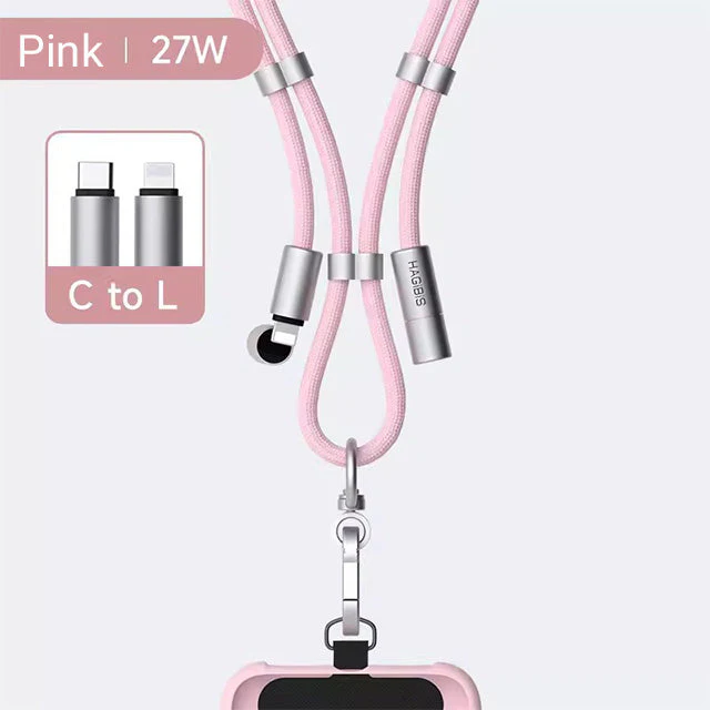 Multifunctional Mobile Phone Lanyard & Charging Cable 2-in-1 - Image 10