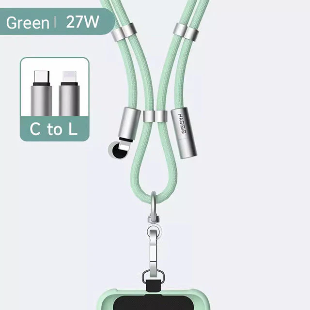 Multifunctional Mobile Phone Lanyard & Charging Cable 2-in-1 - Image 12