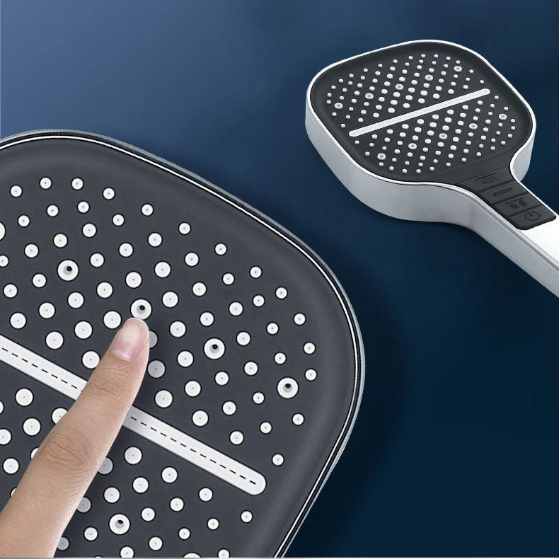 Large Panel Square 8-speed Booster Shower Head - Image 3