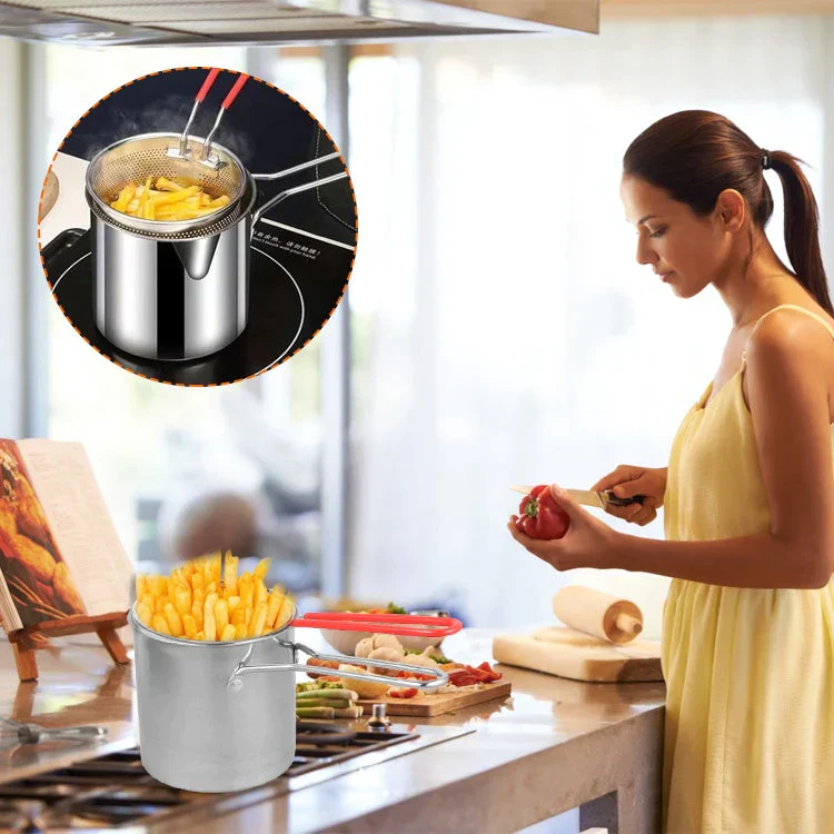 ✨Limited Time Offer 2 Set Free Delivery ✨ 304 Stainless Steel Multifuntional Fryer - Image 7