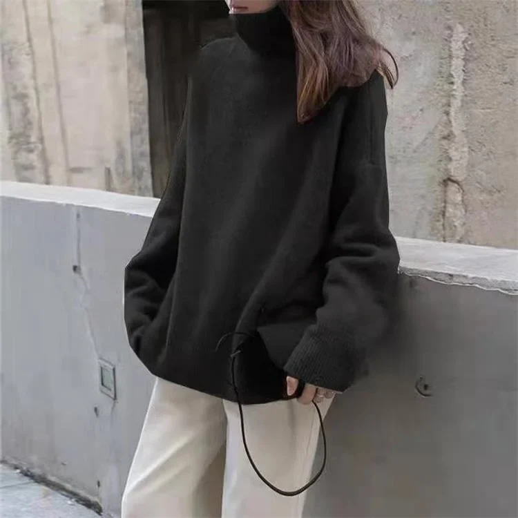 🔥HOT SALE 🔥Women's Loose Fit Turtleneck Sweater - Image 5