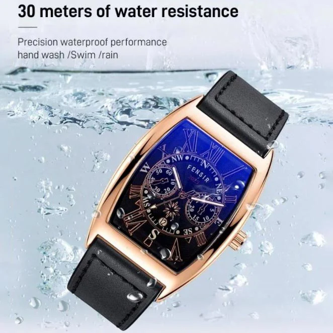 Gift Choice - Men’s Fashionable Large Dial Quartz Watch - Image 7
