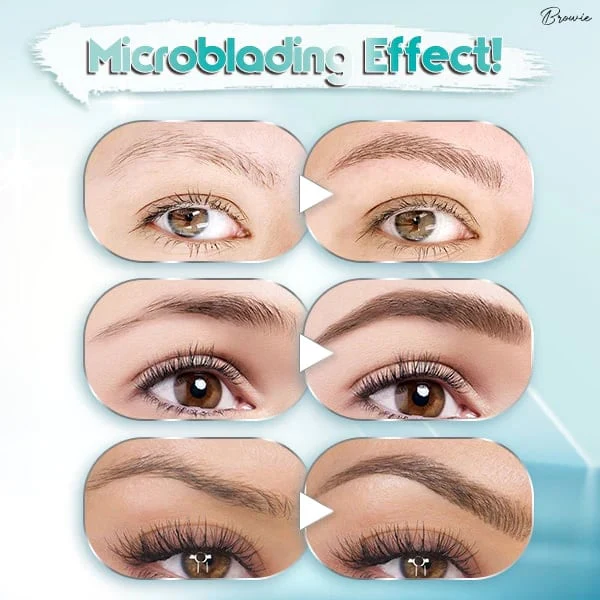3D Waterproof Microblading Eyebrow Pen 4 Fork Tip Tattoo Pencil - Image 4