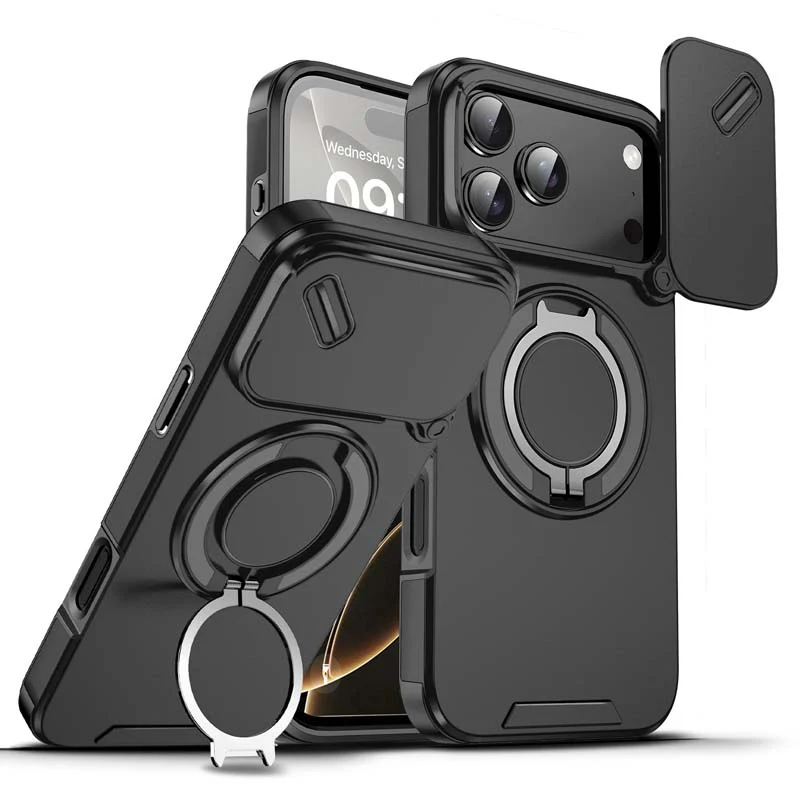 Magnetic Phone Case with Ring Stand For iPhone - Image 10