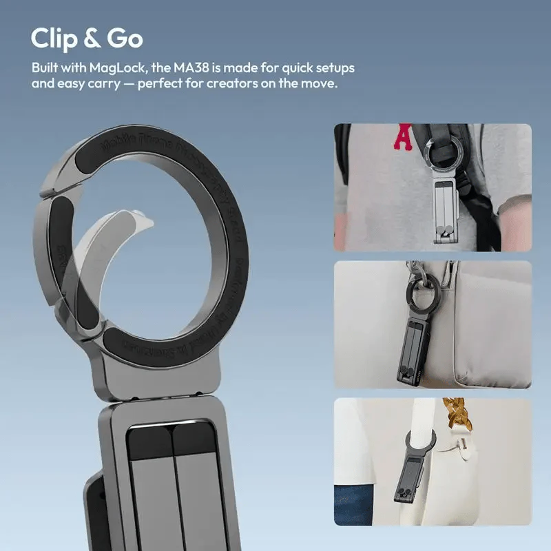🔥HOT SALE 🔥Strong Magnetic Phone Tripod for iPhone (50% OFF) - Image 11