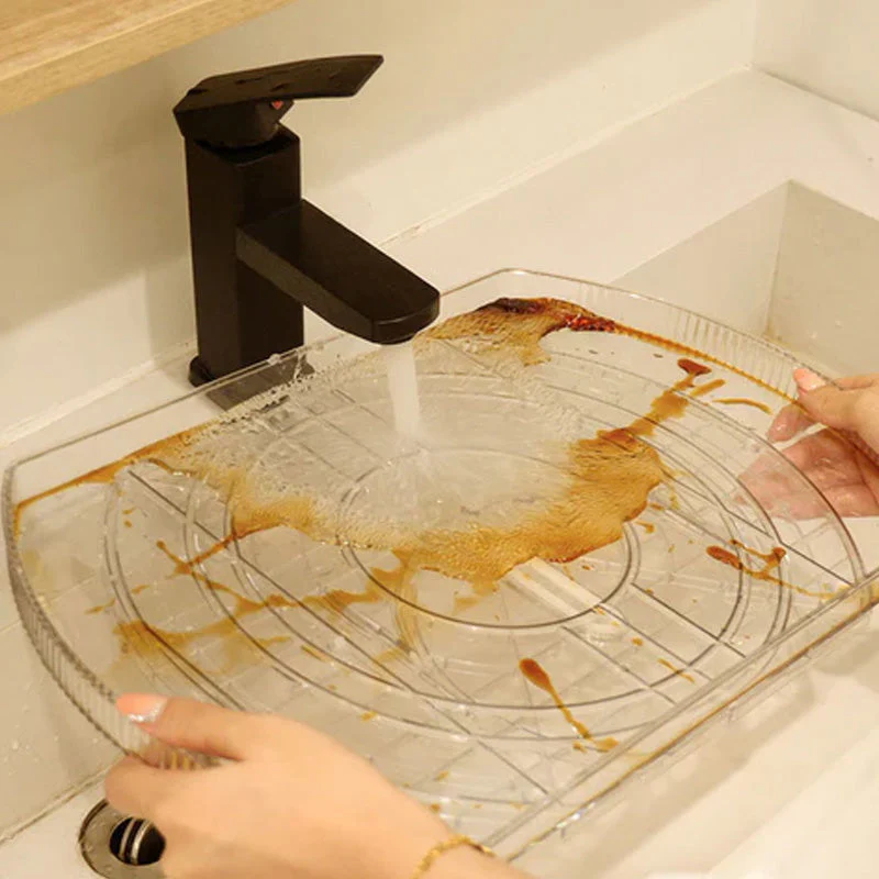 Multifunctional Clear Rotating Organizer for Kitchen - Image 3