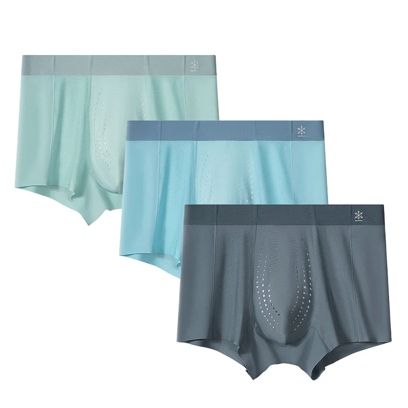 Men’s Cooling Fabric Mesh Boxer Briefs 3-Pack - Image 10