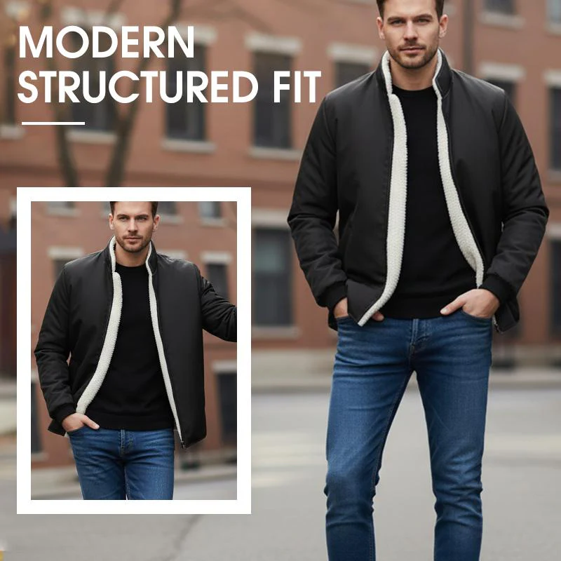 Men's Casual Windproof Thermal Jacket - Image 3