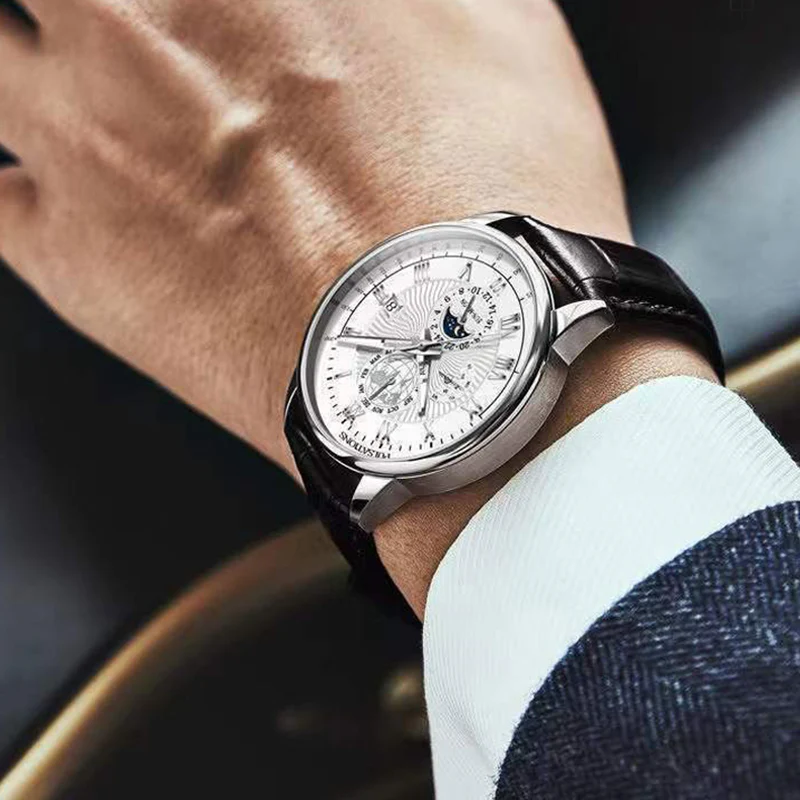 Men’s Classical & Stylish Quartz Watch - Image 2