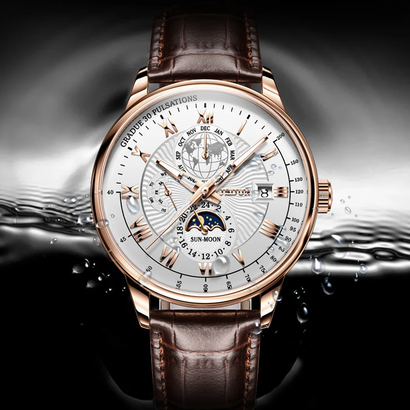 Men’s Classical & Stylish Quartz Watch - Image 5