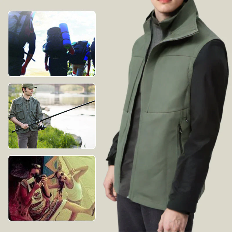 Men's Comfortable Quick-Dry Vest with Pockets - Image 4