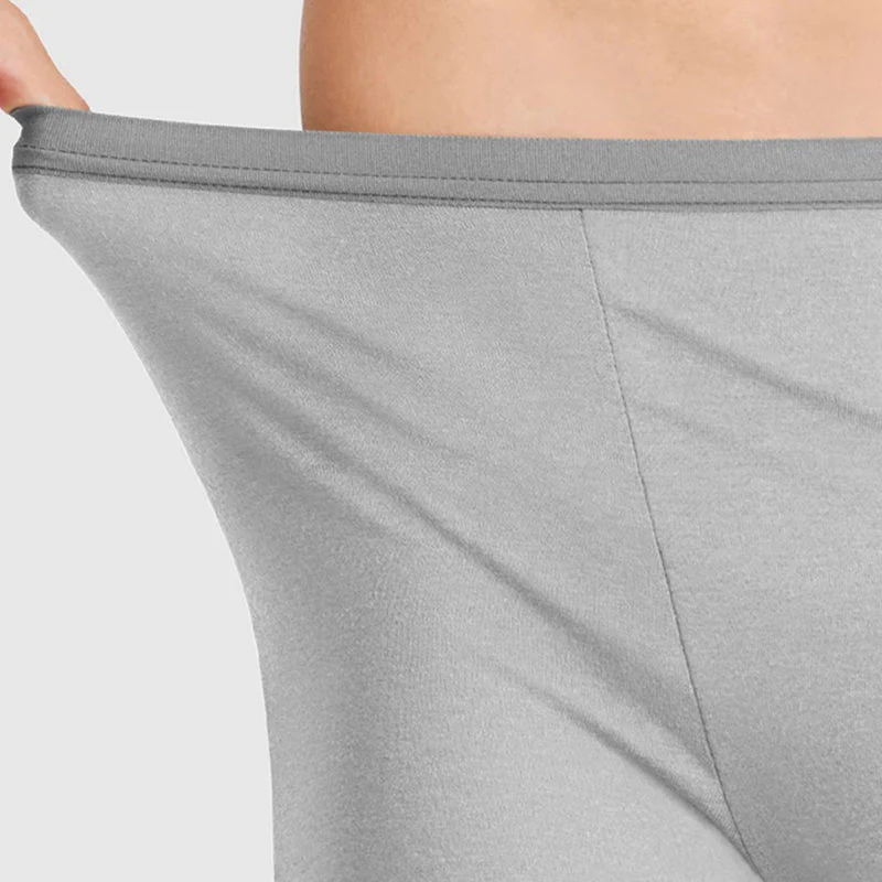 Men's Solid Soft Breathable Boxer Briefs - Image 6